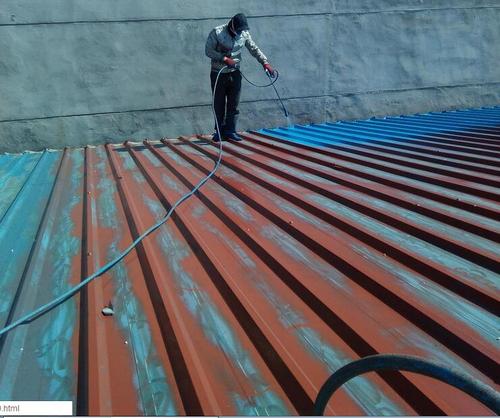 屋顶除锈彩钢瓦翻新修复
